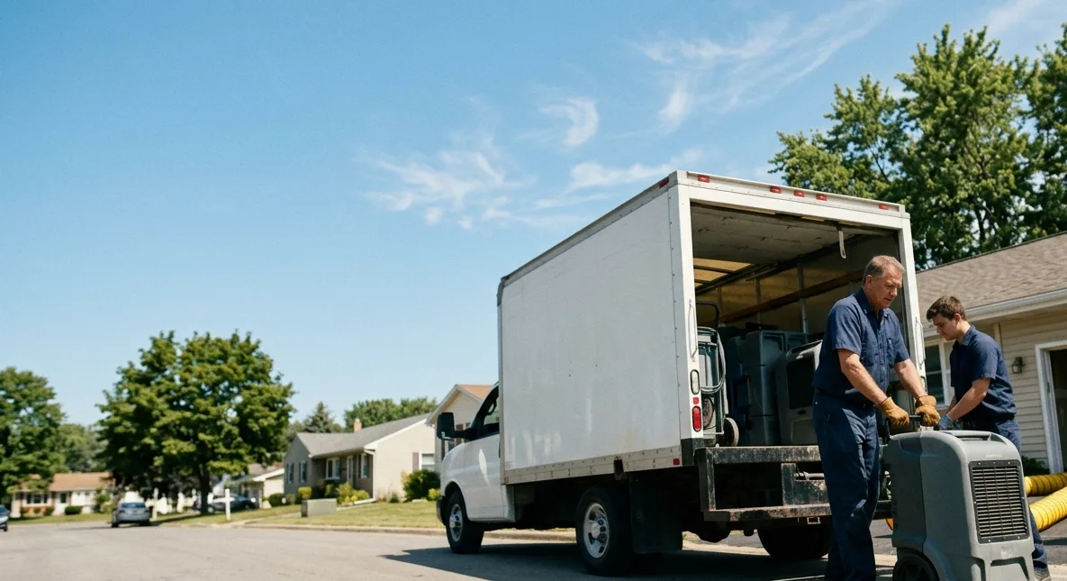 Water Damage Cleanup in Sweetser, IN near me